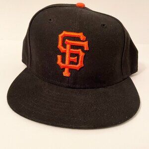 New Era 59Fifty San Francisco Giants On The Field Cap Hat Fitted Size 7 1/8